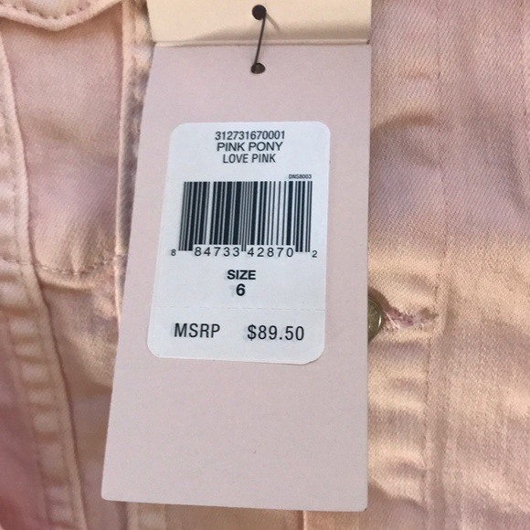 NWT!  “Pink Pony” Polo Denim Jacket. - Picture 6 of 8